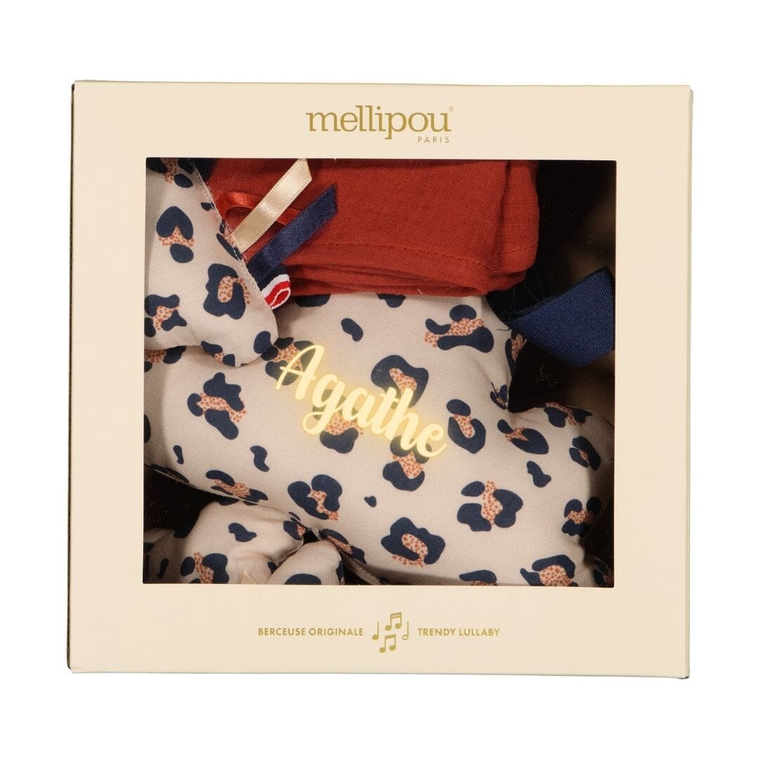 Coffret naissance Baker - Nuage musical & doudou coffret naissance classique MELLIPOU