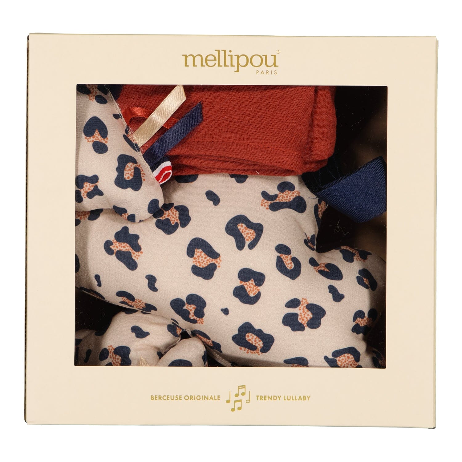 Coffret naissance Baker - Nuage musical & doudou coffret naissance classique MELLIPOU