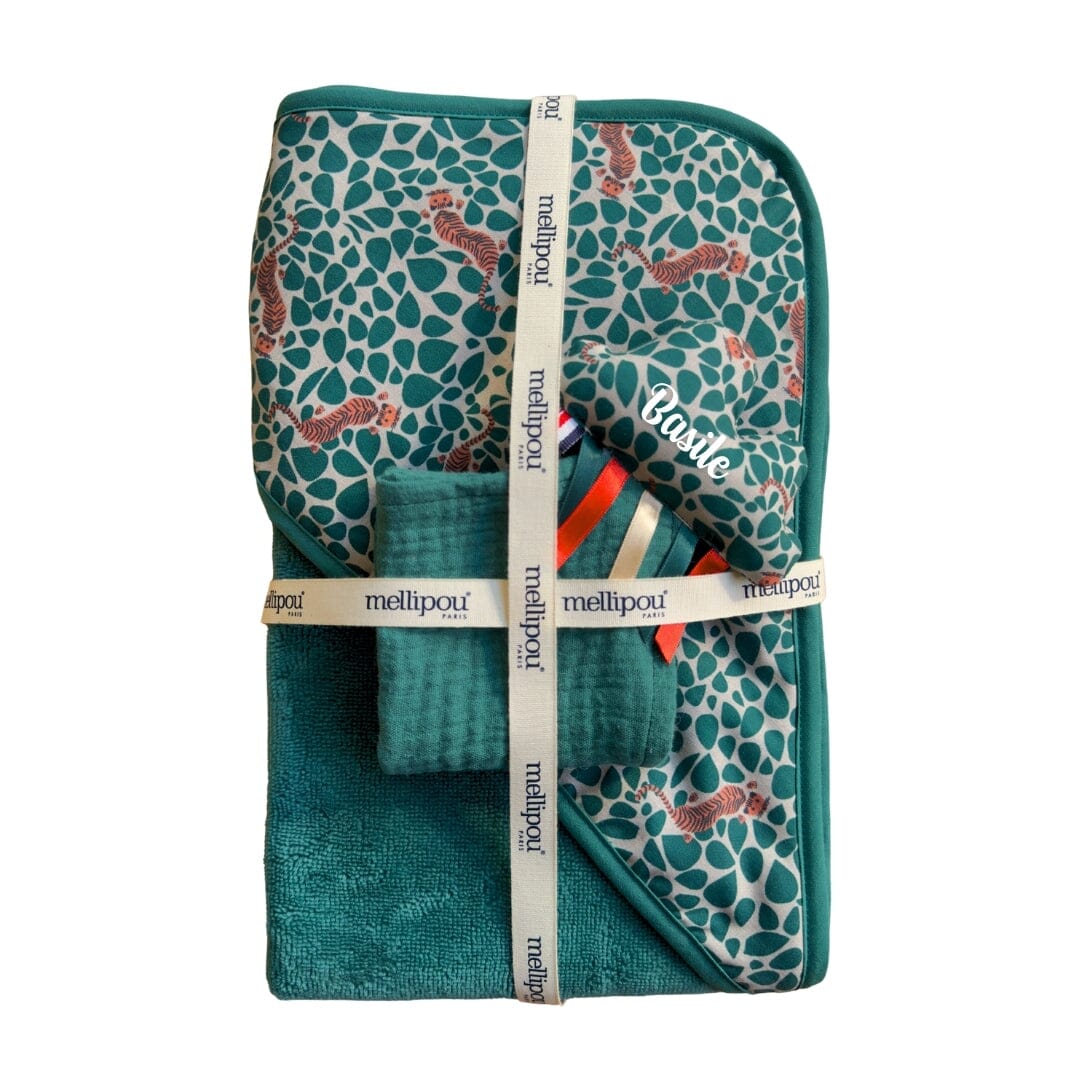 Coffret naissance cape/ doudou - Mika coffret naissance classique MELLIPOU