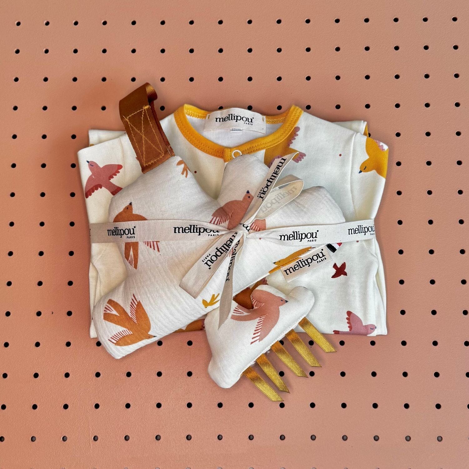 Coffret naissance pyjama bébé - Swift coussins musicaux mini nuages MELLIPOU