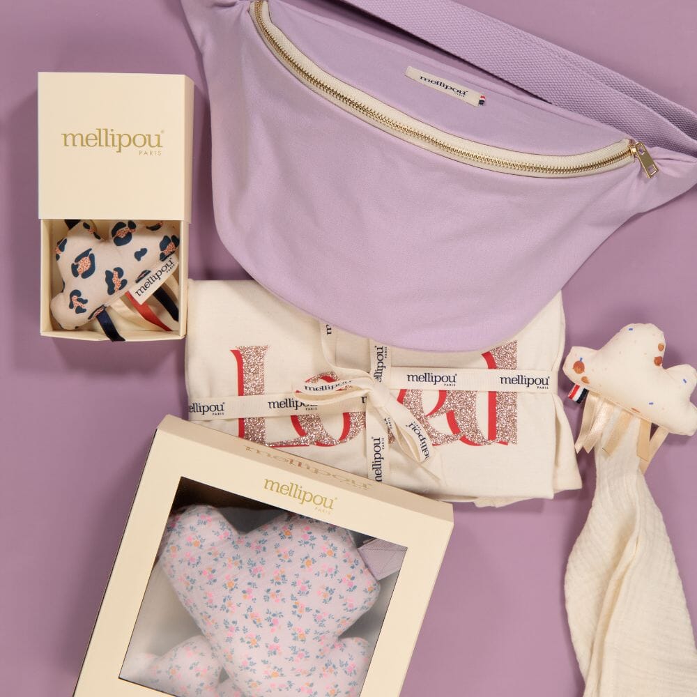 Banane à langer lilas-Cyrus Accessoires de poussette pour bébés MELLIPOU