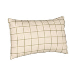Petit coussin pour enfant en gaze de coton, motif à carreaux verts - Bowie coussin pour enfant MELLIPOU