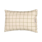 Petit coussin pour enfant en gaze de coton, motif à carreaux verts - Bowie coussin pour enfant MELLIPOU