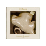 Coussin musical doré pailletté - Chantal Nuage musical MELLIPOU