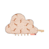 Doudou attache-sucette personnalisable, couleur crème - Elvis doudou attache-sucette MELLIPOU
