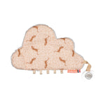 Doudou attache-sucette personnalisable, couleur crème - Elvis doudou attache-sucette MELLIPOU