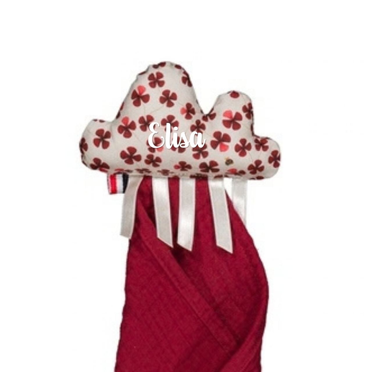 Doudou en tissu gaze - Nina doudou lange MELLIPOU