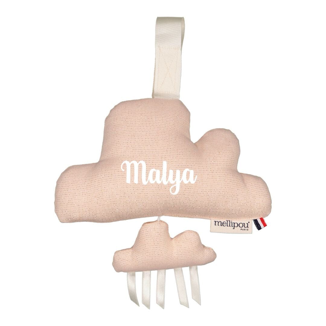 Peluche musicale mini nuage rose pailletté - Taylor Nuage musical MELLIPOU