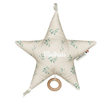 Étoile musicale mixte personnalisable - Léonard coussins musicaux étoile MELLIPOU
