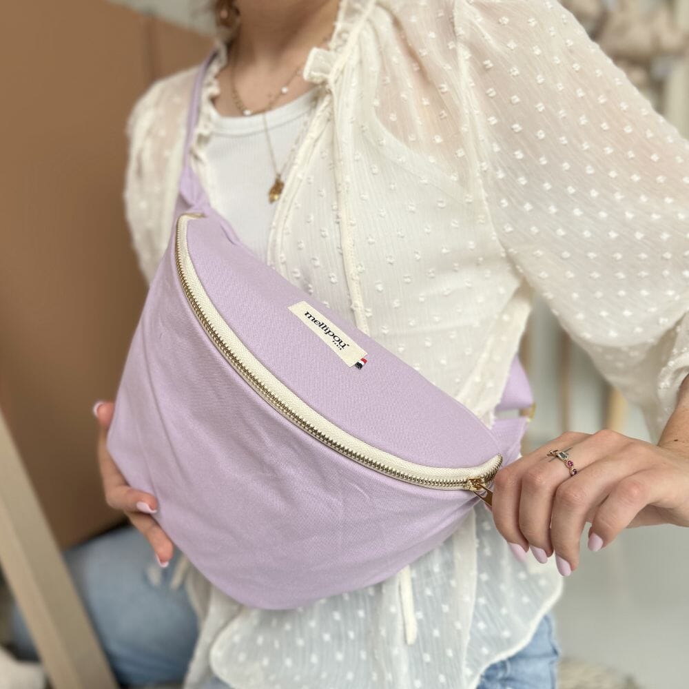 Banane à langer lilas-Cyrus Accessoires de poussette pour bébés MELLIPOU