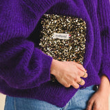 Housse carnet de santé sequins dorés - Chantal Carnet de santé MELLIPOU