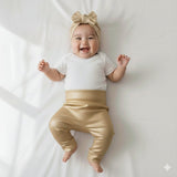 Ensemble bébé brillant doré - Chantal coffret naissance original MELLIPOU