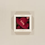 Coffret naissance rouge terracotta-Wilde coffret naissance classique MELLIPOU
