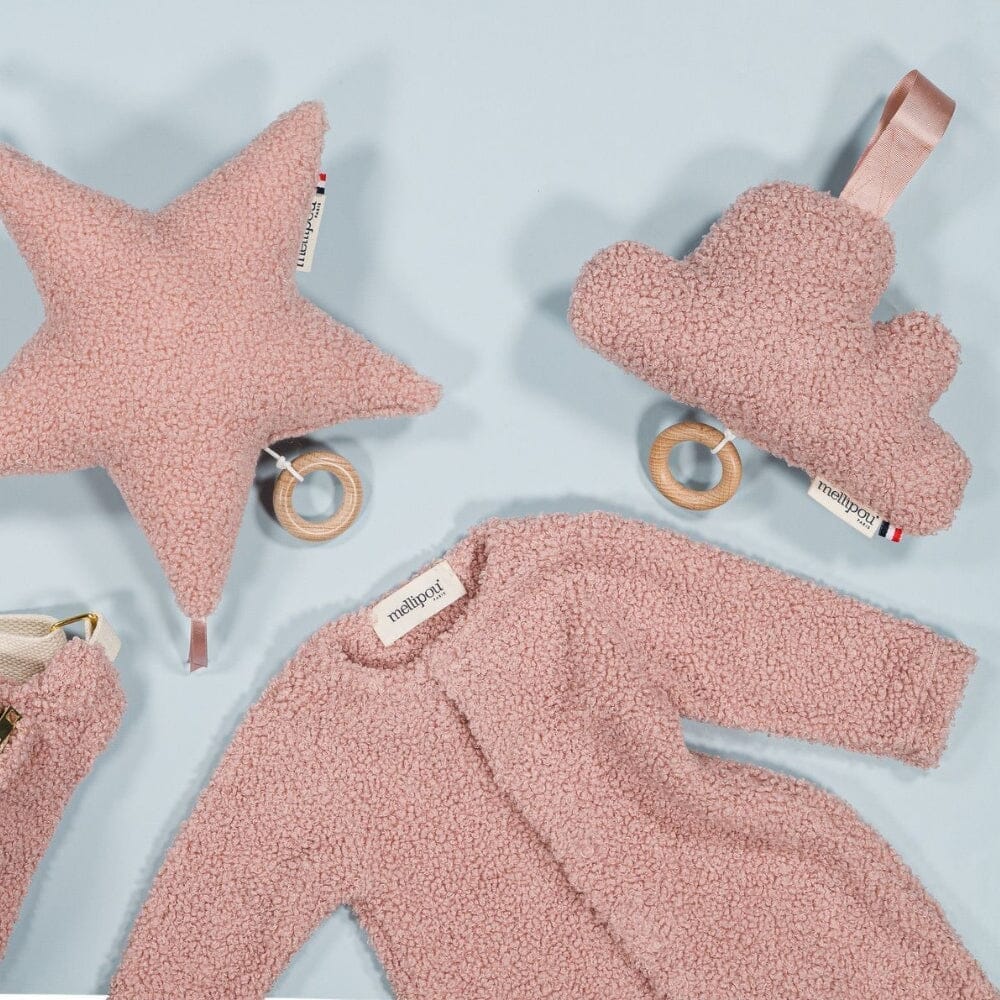 Mini nuage musical original - Pink coussins musicaux nuage MELLIPOU