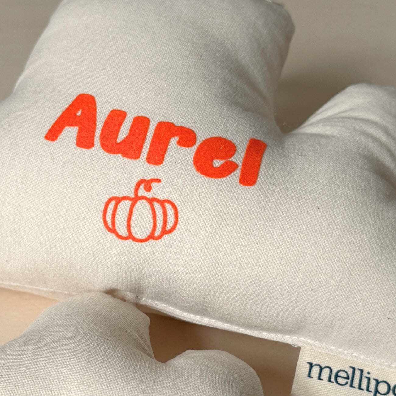 Coussin musical Pumpkin coussins musicaux mini nuages MELLIPOU