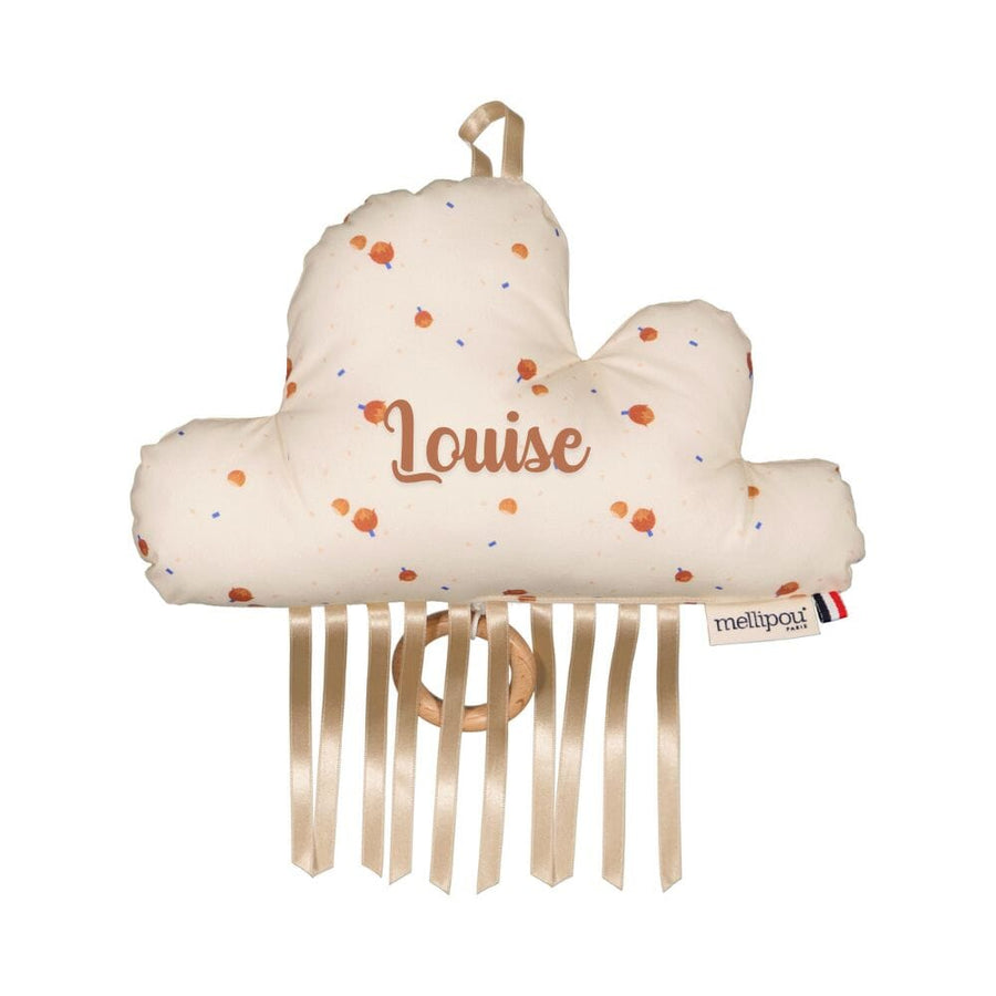 Doudou musical bébé - Nuage musical Noisette coussins musicaux nuage MELLIPOU