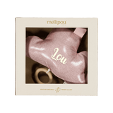 Mini nuage rose pailletté - Liliane Nuage musical MELLIPOU