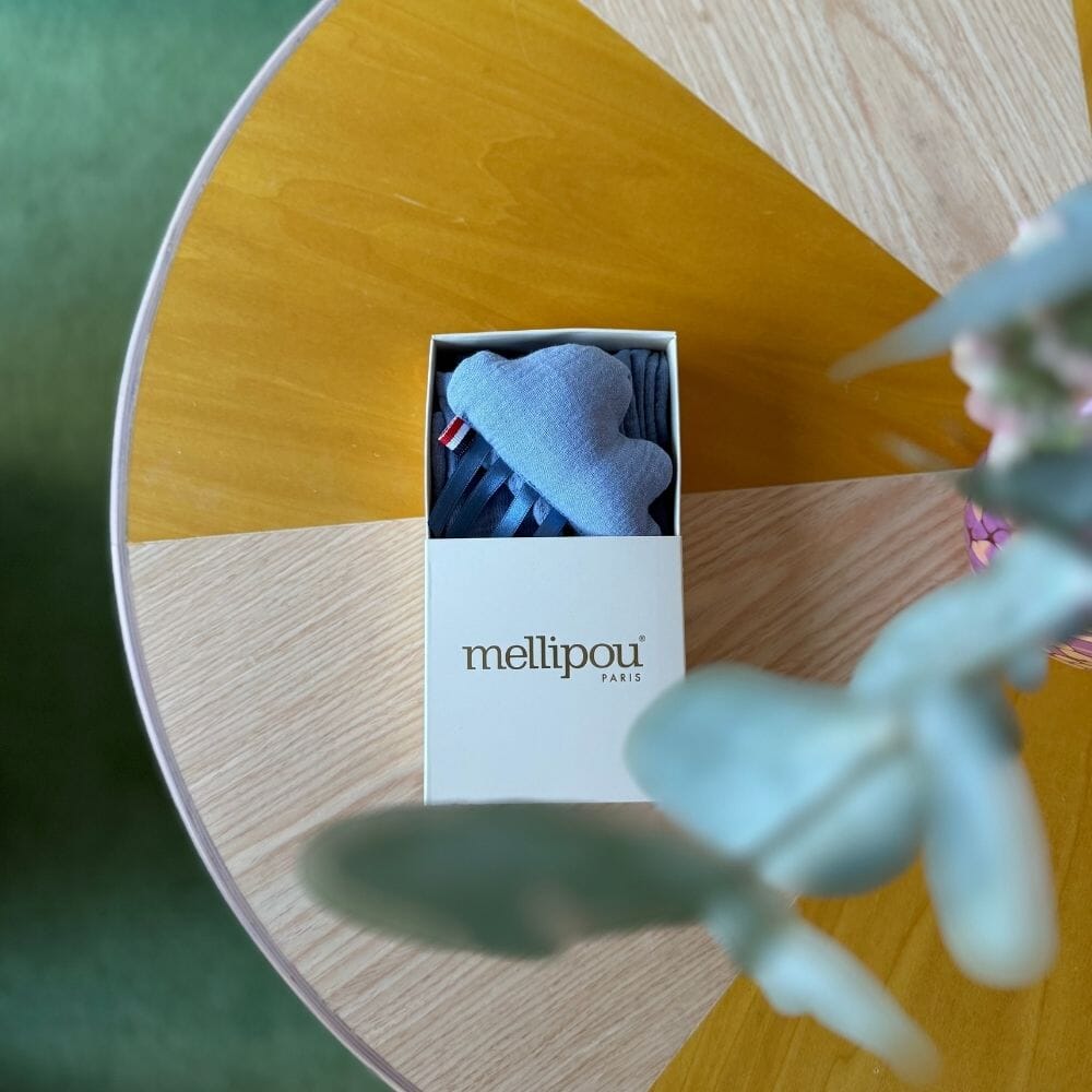 Doudou lange mixte bleu - Lennon doudou lange MELLIPOU