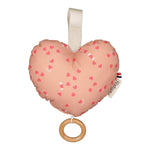 Coffret naissance Amour - coeur musical et doudou lange coffret naissance classique MELLIPOU