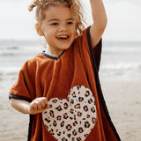 Poncho plage et bain bébé léopard - Baker poncho de bain bébé MELLIPOU