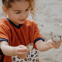 Poncho plage et bain bébé léopard - Baker poncho de bain bébé MELLIPOU
