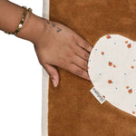 Poncho de bain bébé mixte personnalisé - Noisette poncho de bain bébé MELLIPOU