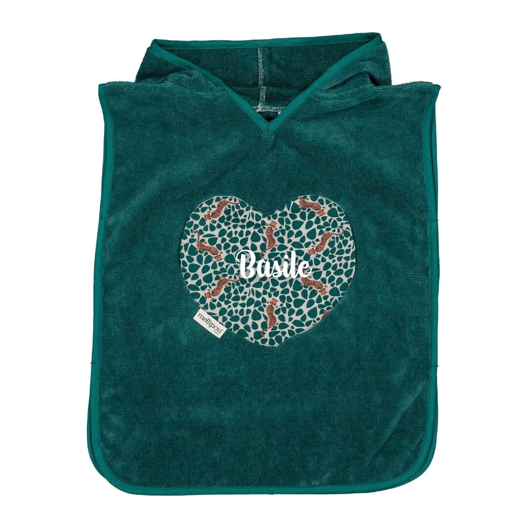 Poncho plage/bain bébé - Mika poncho de bain bébé MELLIPOU