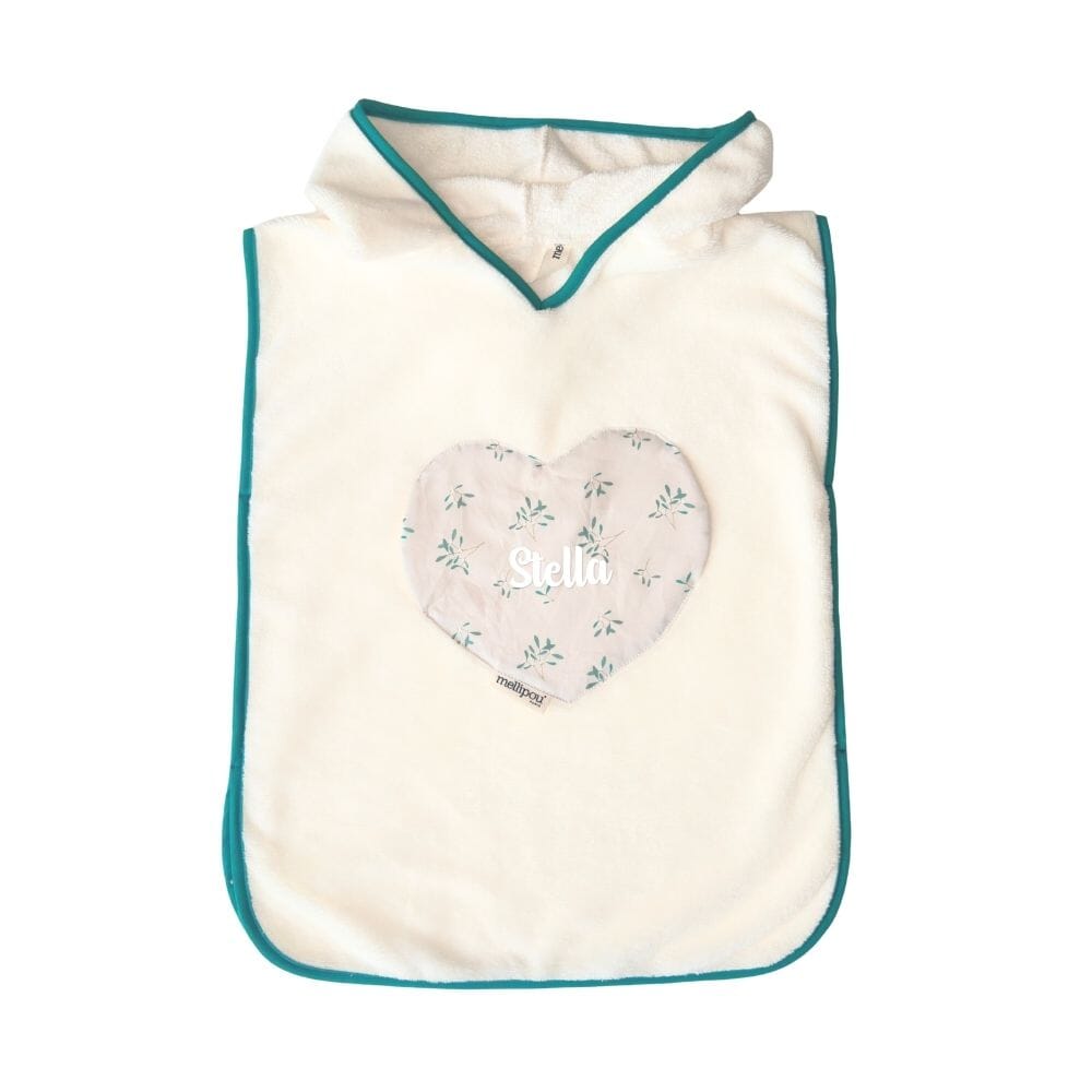 Poncho de bain mixte bébé - Léonard poncho de bain bébé MELLIPOU