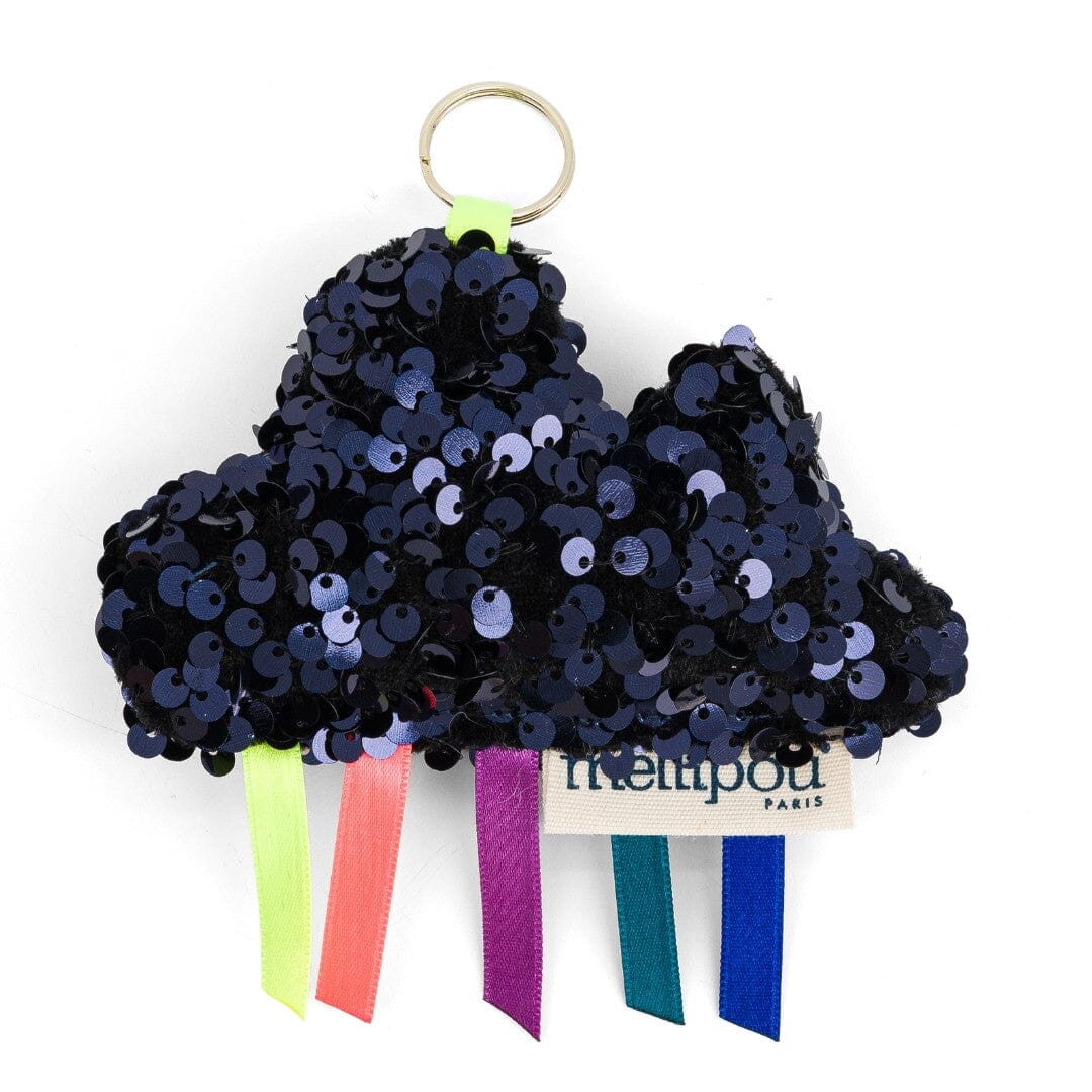 Porte-clés paillettes bleu - Roland Porte-clés MELLIPOU