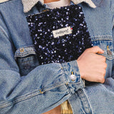 Protège carnet de santé bleu pailleté - Roland Carnet de santé MELLIPOU