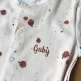 Pyjama bébé personnalisable - Noisette pyjama bébé MELLIPOU