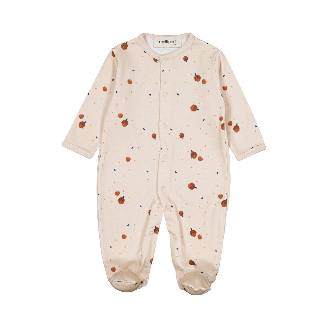 Pyjama bébé personnalisable - Noisette pyjama bébé MELLIPOU