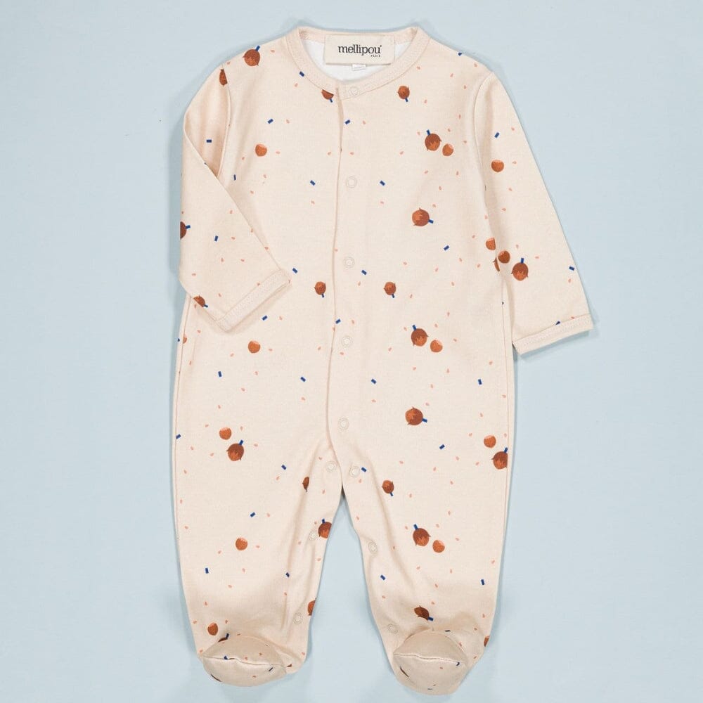 Pyjama bébé personnalisable - Noisette pyjama bébé MELLIPOU