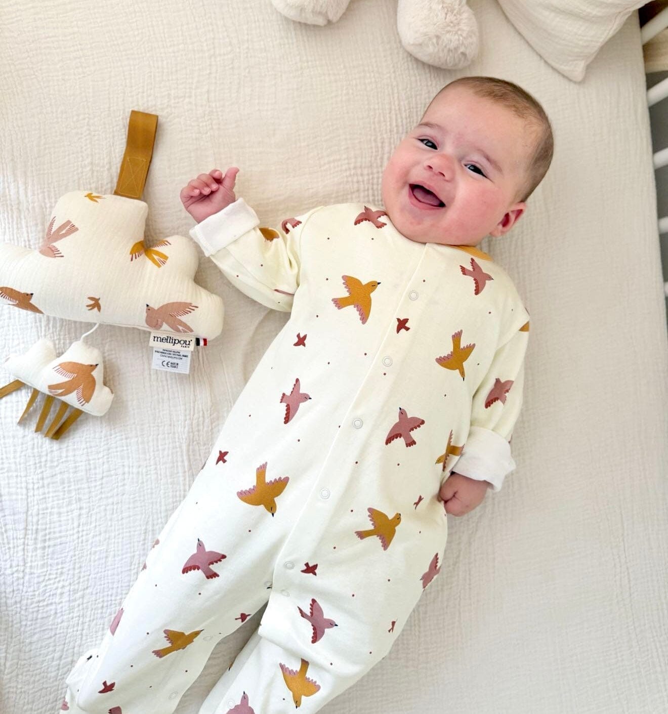Pyjama bébé original et personnalisable - Swift pyjama bébé MELLIPOU