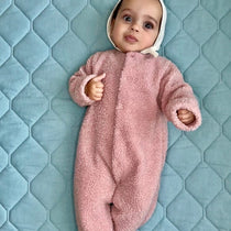 Pyjama bébé moumoute - Pink pyjama bébé MELLIPOU