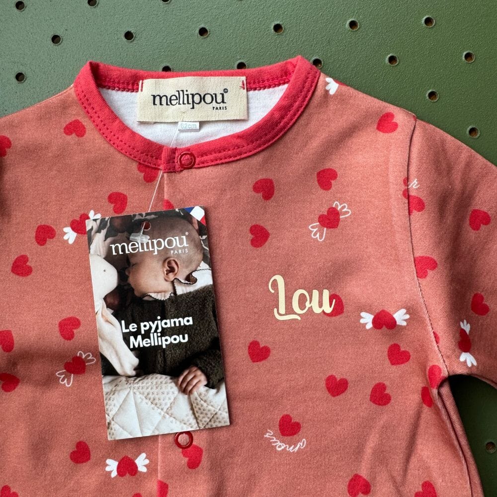 Pyjama bébé original mixte - Amour pyjama bébé MELLIPOU