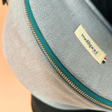 Sac banane à langer jean - John Accessoires de poussette pour bébés MELLIPOU
