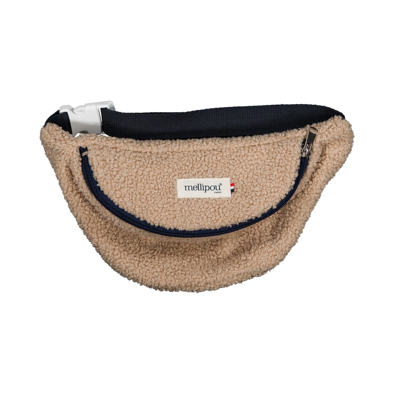 Sac banane pour enfant moumoute beige - Summer sac banane enfant MELLIPOU