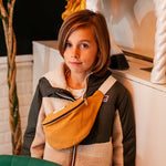 Sac banane pour enfant couleur camel - Muse sac banane enfant MELLIPOU