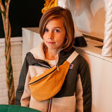 Sac banane pour enfant couleur camel - Muse sac banane enfant MELLIPOU