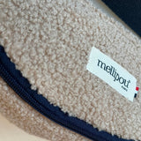 Sac banane pour enfant moumoute beige - Summer sac banane enfant MELLIPOU