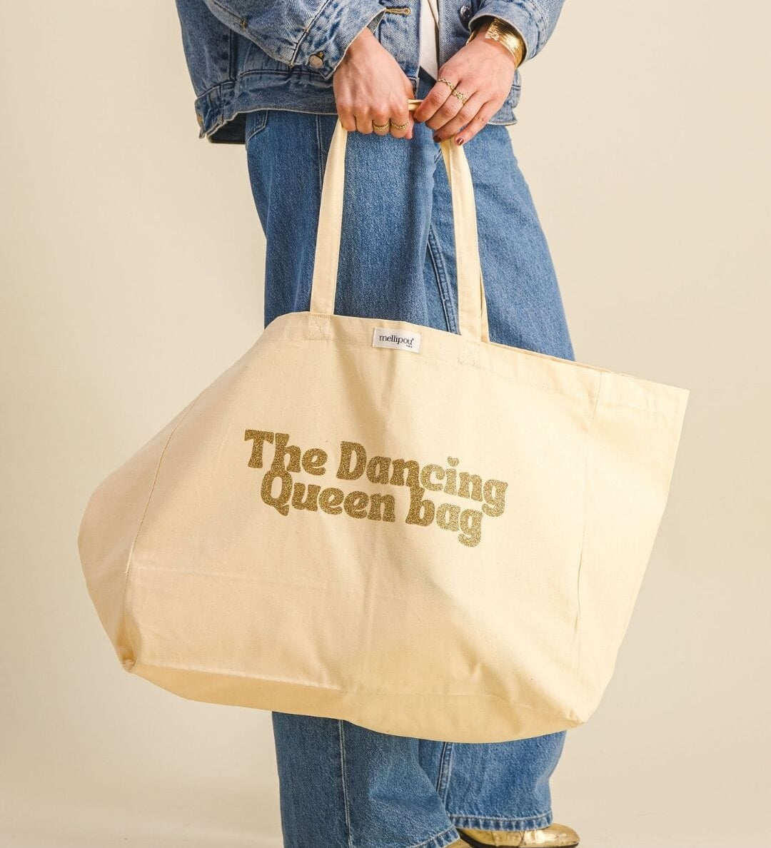 The Dancing Queen bag - Jaune sac cabas MELLIPOU