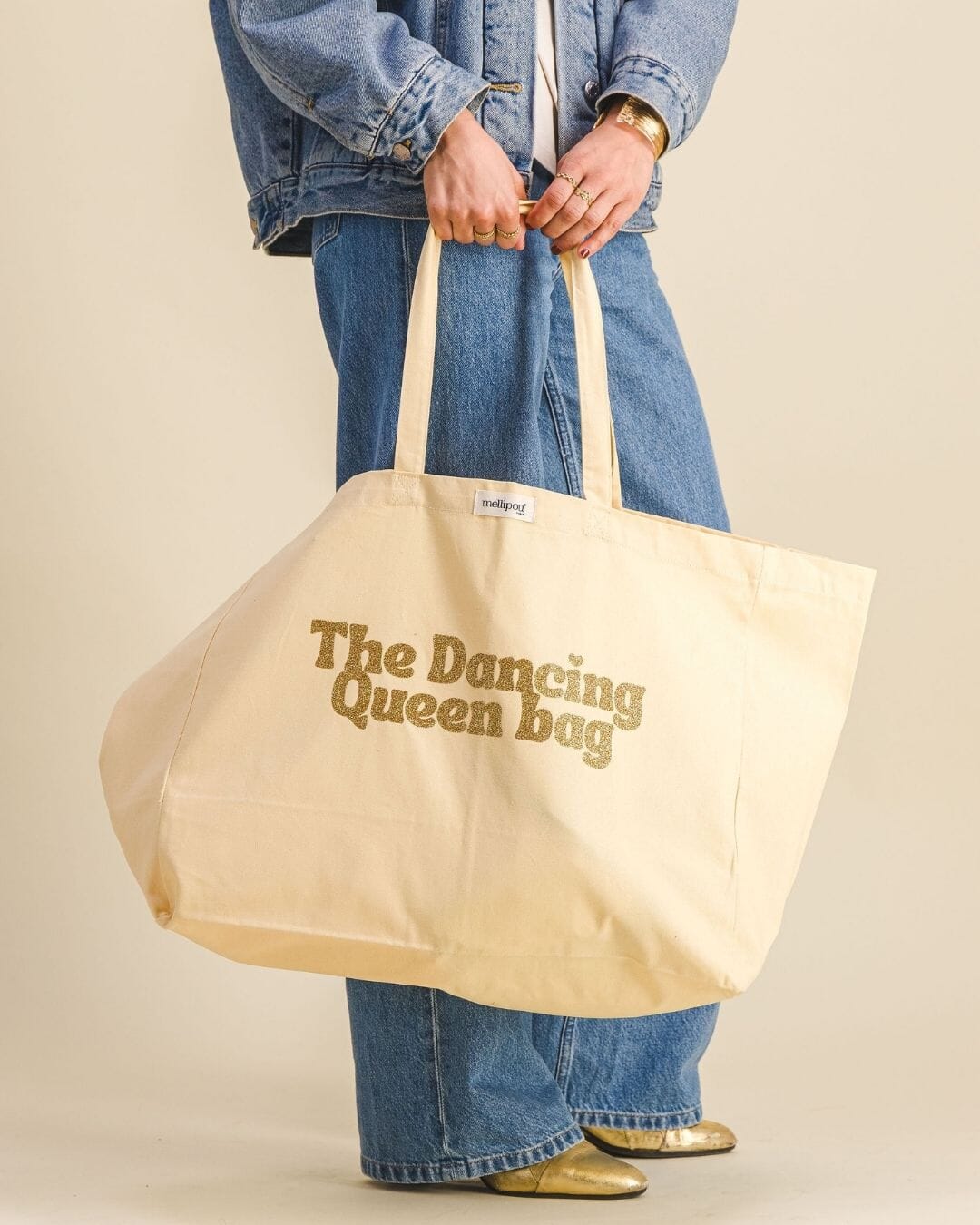 The Dancing Queen bag - Jaune sac cabas MELLIPOU