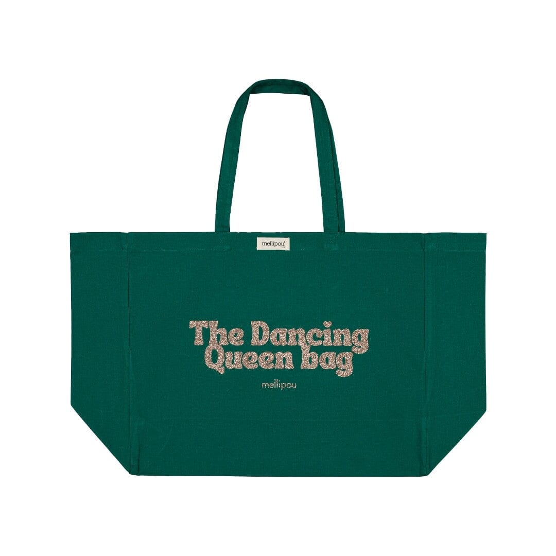 The Dancing Queen bag - Vert sac cabas MELLIPOU