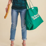 The Dancing Queen bag - Vert sac cabas MELLIPOU