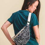 Banane à langer paillettes argentée - Jacky Sac banane à langer MELLIPOU