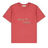 Tee-shirt femme paillettes - Message "Born To Shine" tee-shirt MELLIPOU