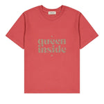 Tee-shirt pailleté femme - Message "Queen Inside" tee-shirt MELLIPOU