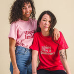 Tee-shirt pailleté femme - Message "Queen Inside" tee-shirt MELLIPOU