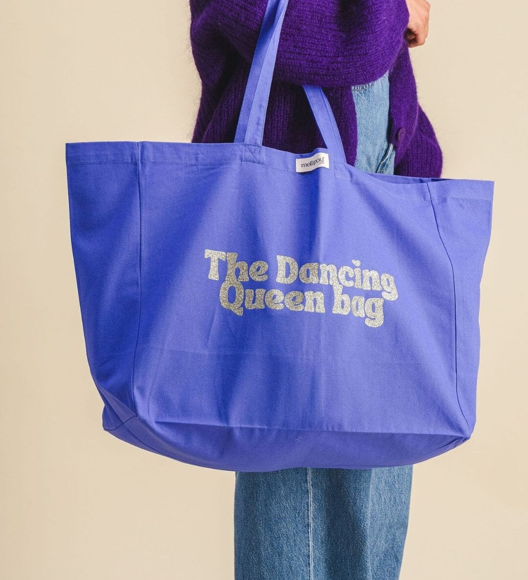 The Dancing Queen bag - Bleu sac cabas MELLIPOU